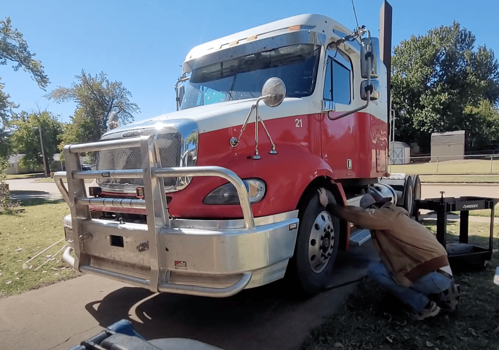 this image shows Emergency roadside truck repair in Amarillo, TX