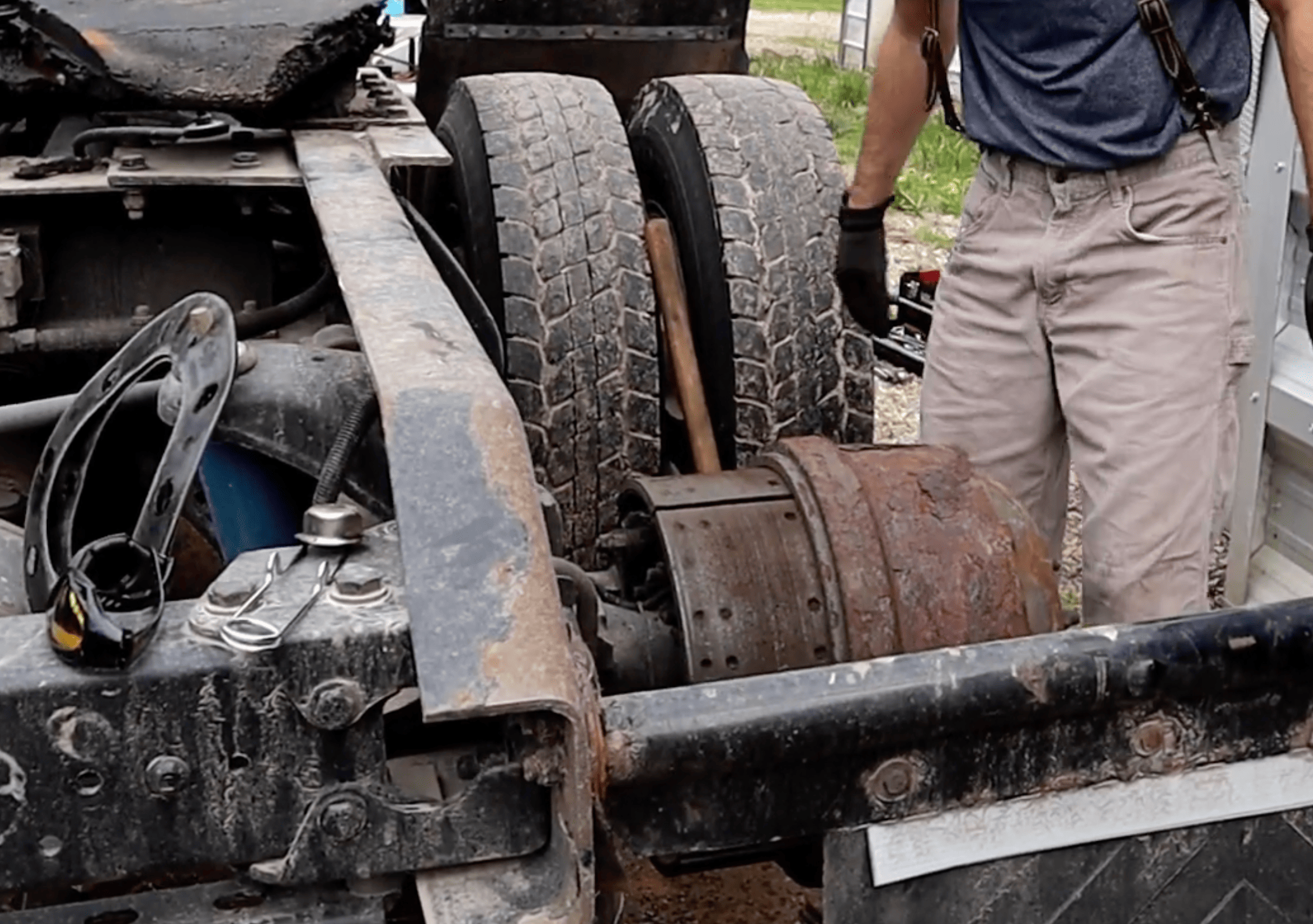 this image shows Commercial Truck Suspension Repair in Amarillo, TX